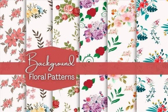 Floral Patterns Digital Wallpapers