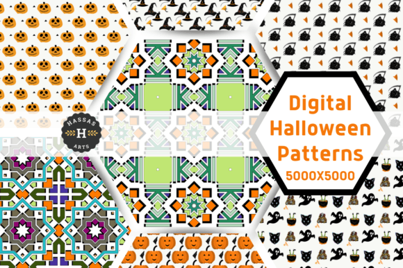 Halloween Digital Patterns 008