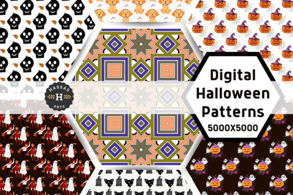 Halloween Digital Patterns 009