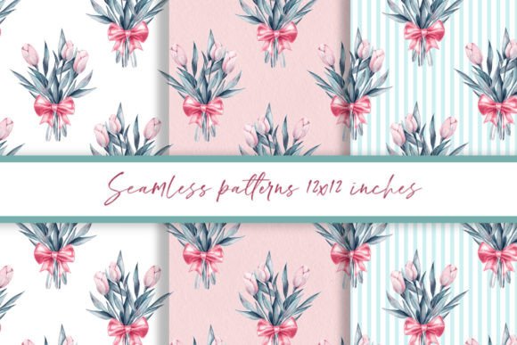 Patterns with Bouquet of Flowers