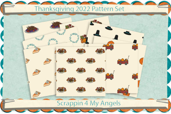 Thanksgiving 2022- Patterns 4 Background: Seamless Design Assets for Purpose-Driven Creatives